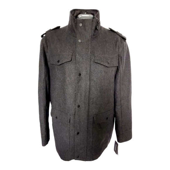 NEW *Men's Charcoal Grey “GUESS” Performance Jacket (Size XXL) - Picture 8 of 12